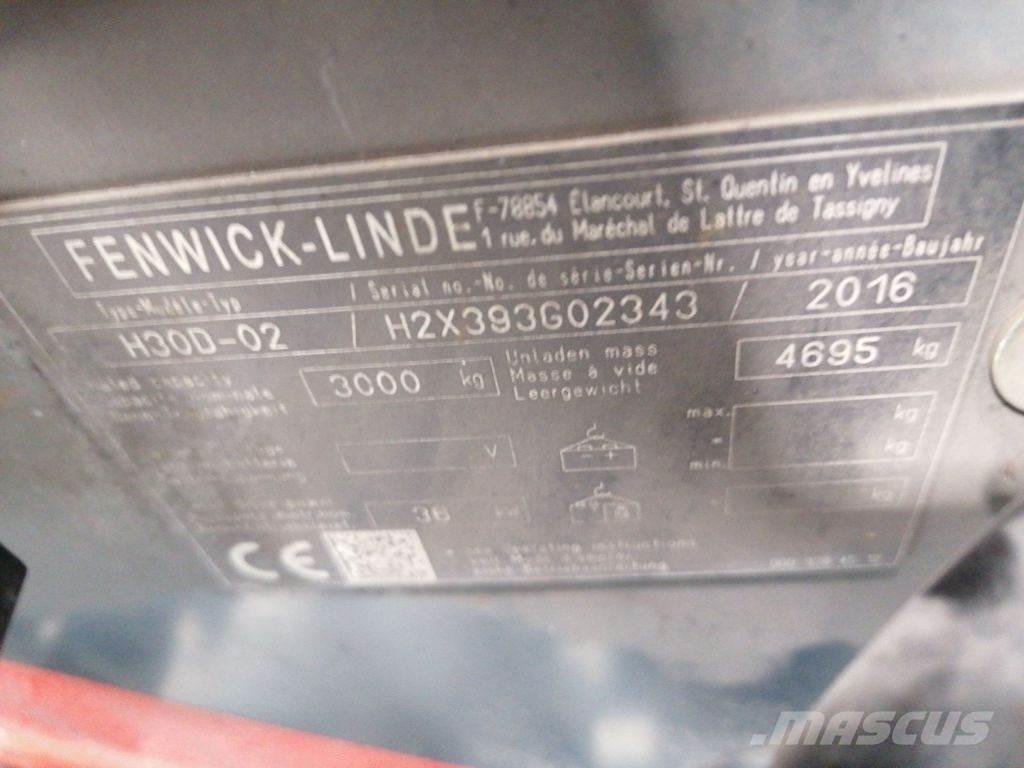 Linde H30D-02 Дизелови камиони