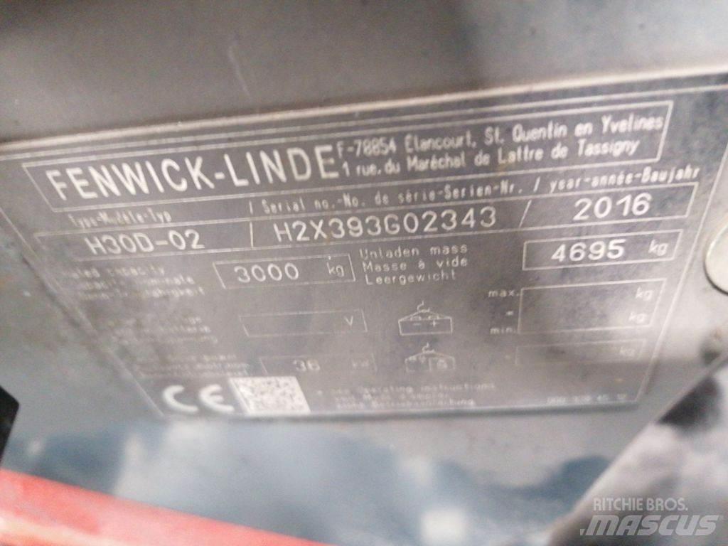 Linde H30D-02 Дизелови камиони
