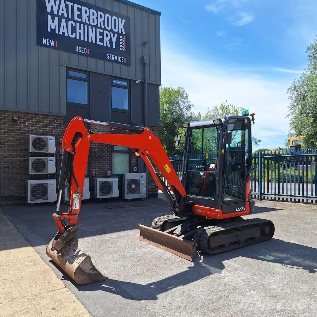 Kubota U 27-4 Мини екскаватори < 7 т