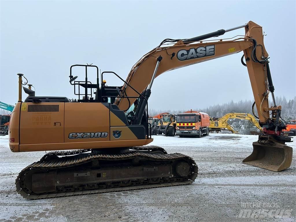 CASE CX210D Верижен екскаватор
