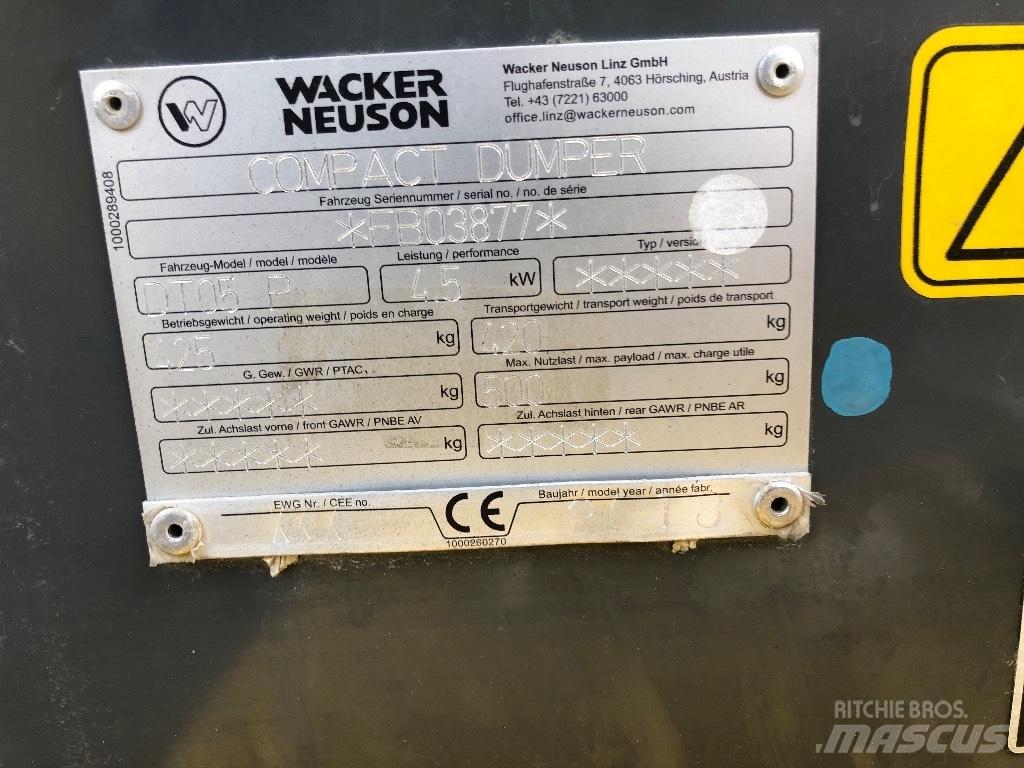 Wacker Neuson DT 05 Верижни дъмпери