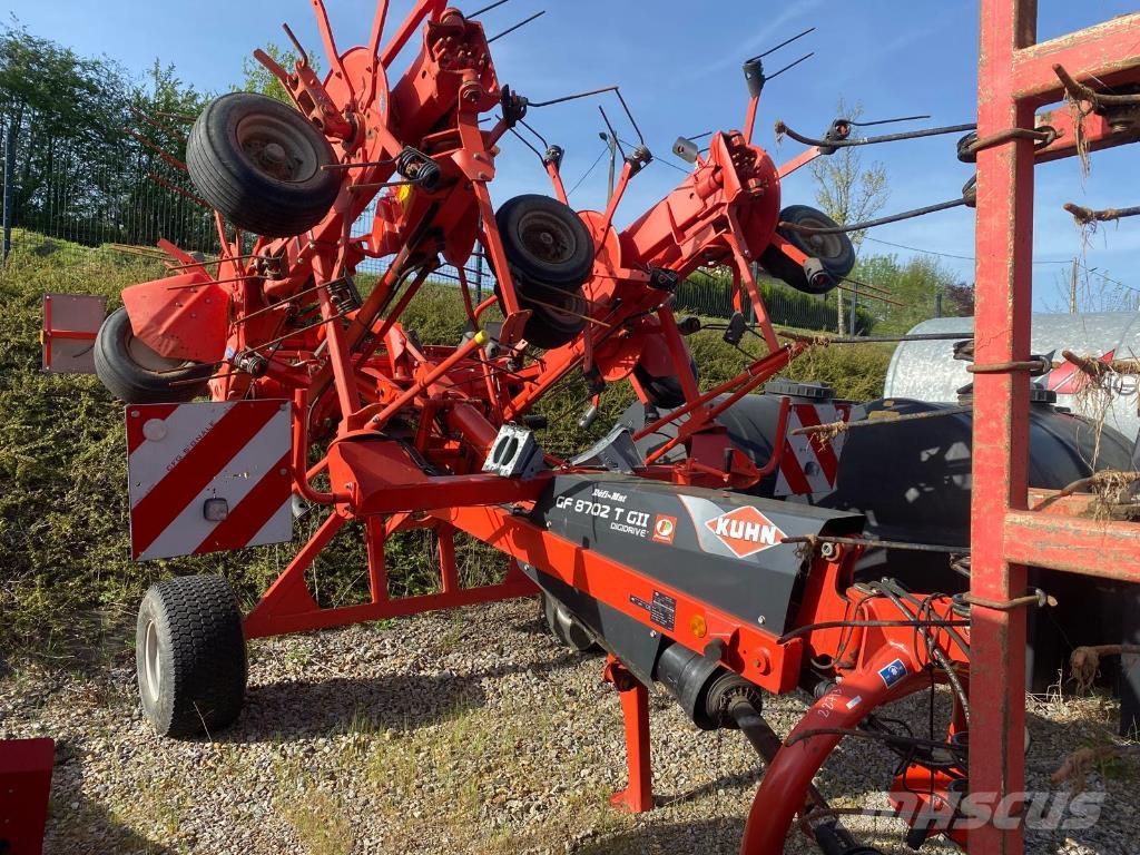 Kuhn GF8702T GII Гребла и сенообръщачки