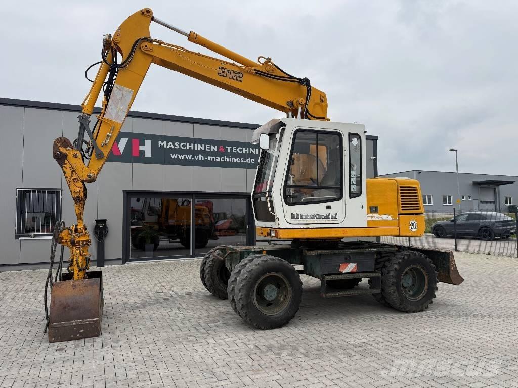 Liebherr A 312 Колесни екскаватори