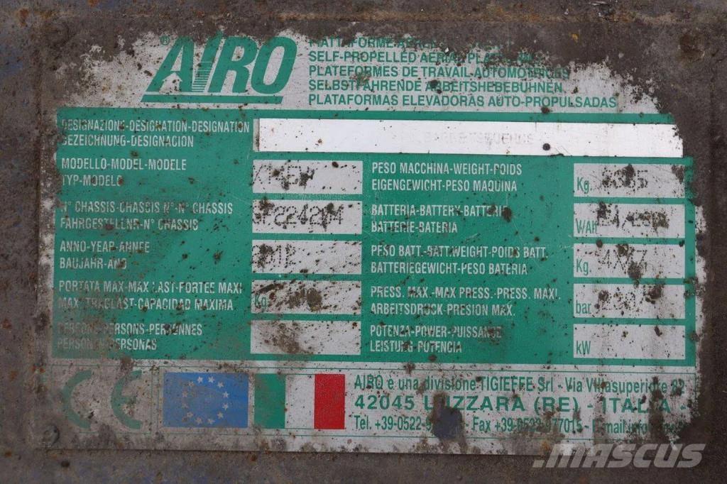 Airo X14EV Ножични работни платформи