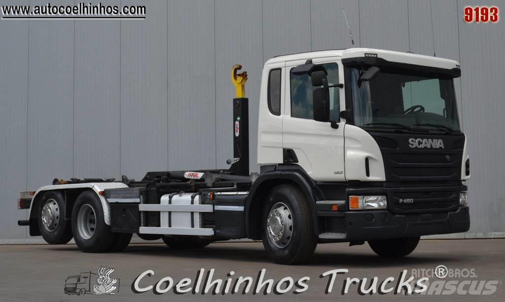 Scania P 450  // 2017 Камиони с кран с кука