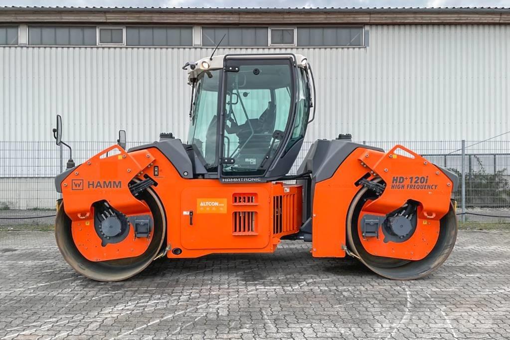 Hamm HD+ 120I VV Двойни барабанни ролки
