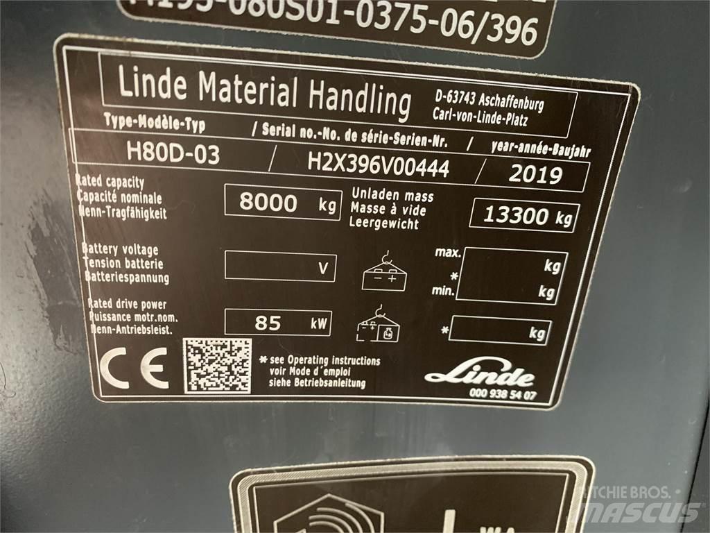 Linde H80D Дизелови камиони