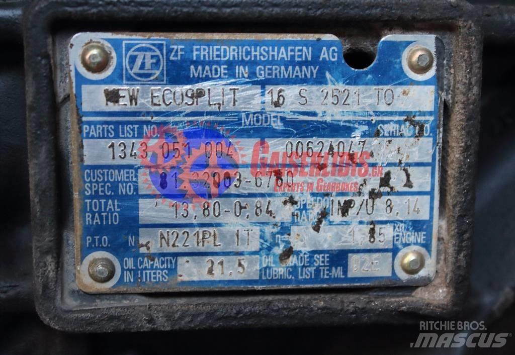 ZF 16S 2521 TO Скоросни кутии