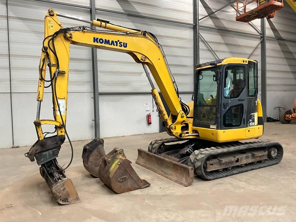 Komatsu PC 80 MR-3 Средни екскаватори 7т - 12т