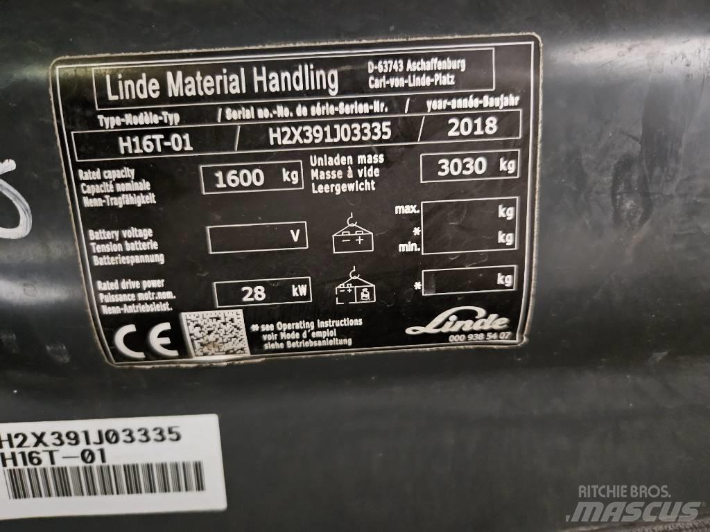 Linde H16T Камиони с АГУ