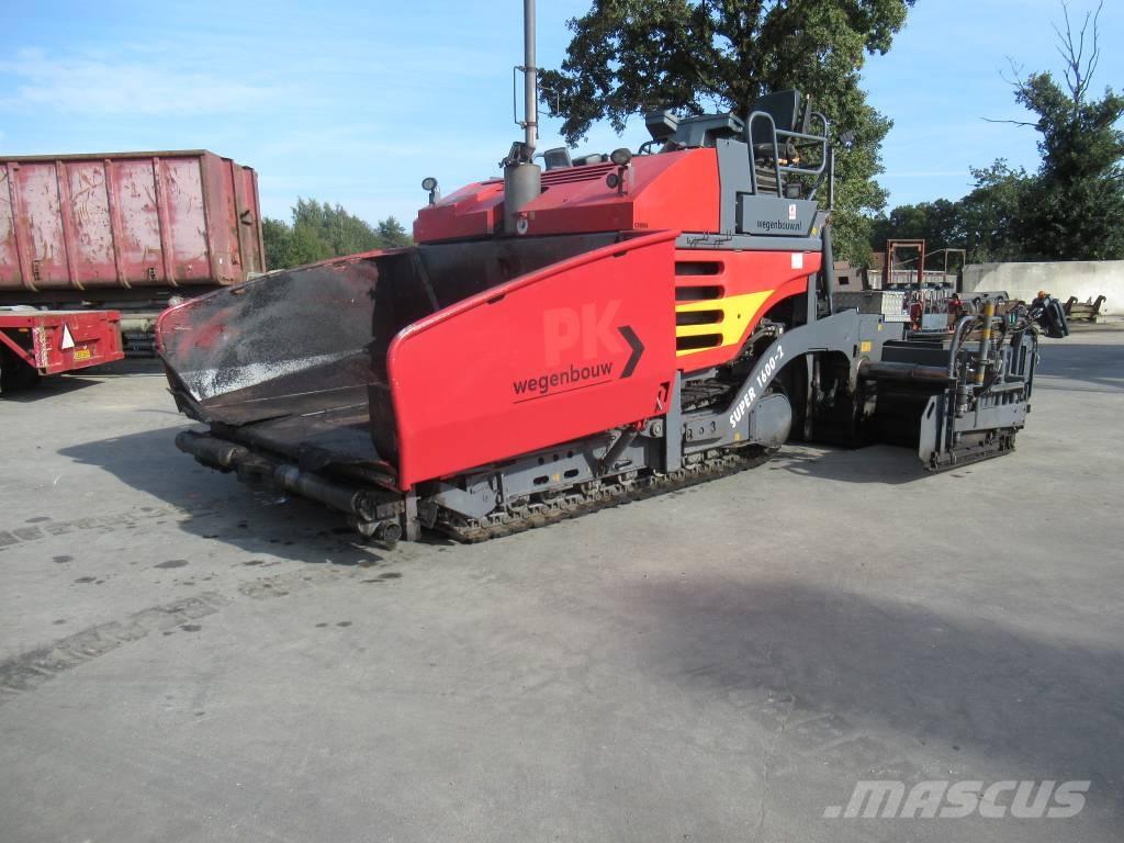 Vögele 1600-2 Машини за асфалт