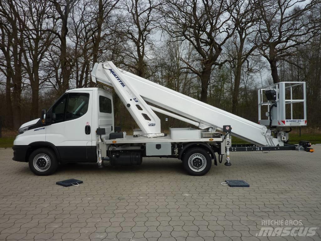 Multitel MTE 230 EX Моторизирани платформи с талига