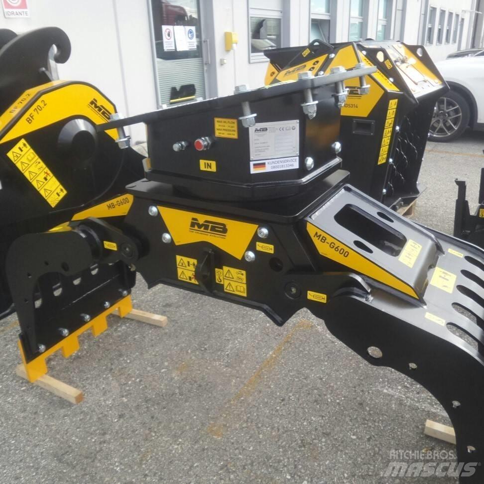 MB Crusher MB-G600 Приспособления за захващане