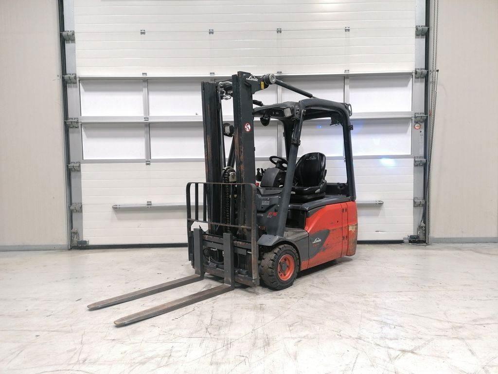 Linde E16-02 Електрически вилични кари-повдигачи