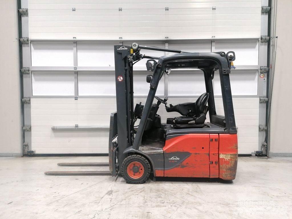 Linde E16-02 Електрически вилични кари-повдигачи