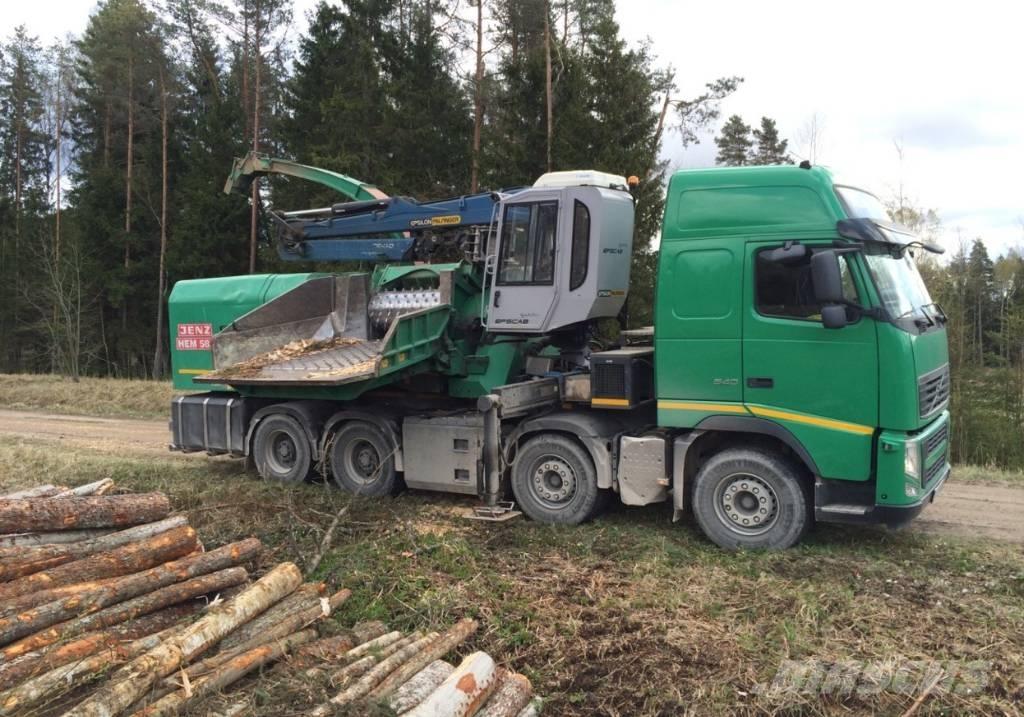 JENZ HEM 582 DQ Дробилки за клони