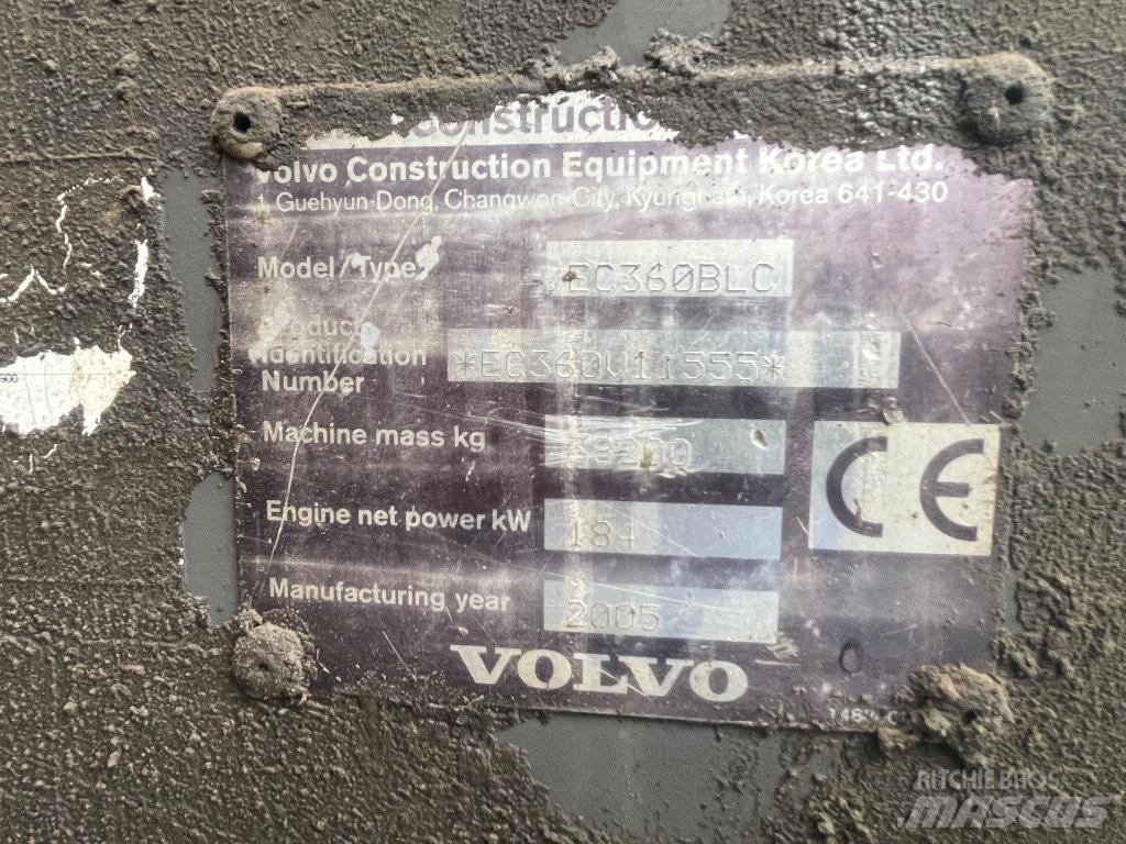Volvo Ec360blc Верижен екскаватор