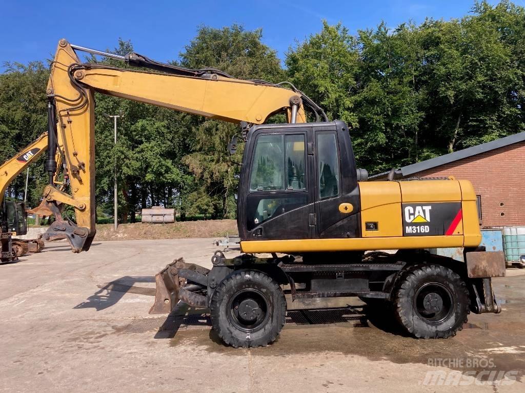 CAT M 316 D Колесни екскаватори