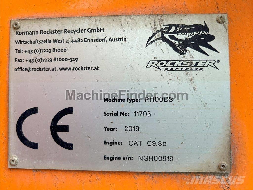 Rockster RD1100DS Мобилни трошачки

