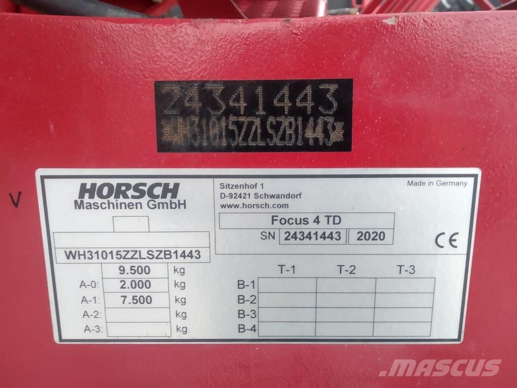 Horsch Focus 4 TD Редосеялки