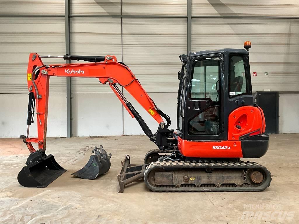 Kubota KX 042-4 Мини екскаватори < 7 т