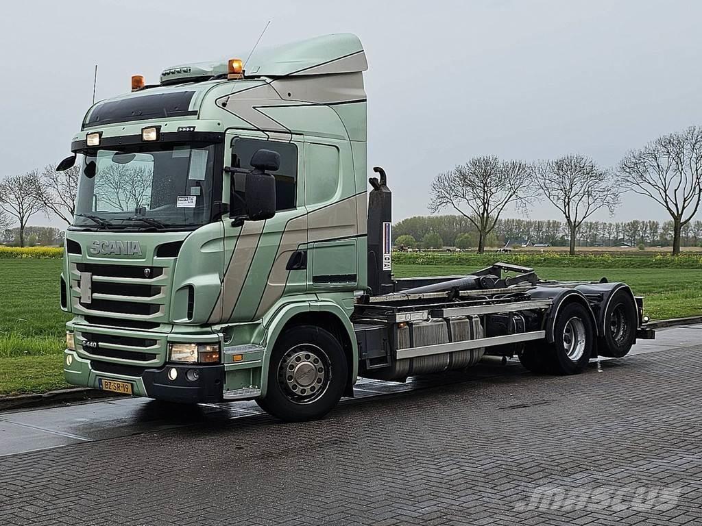 Scania G440 Камиони с кран с кука
