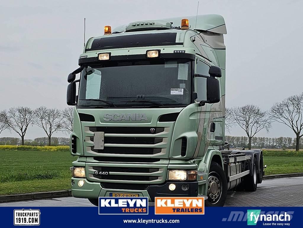 Scania G440 Камиони с кран с кука