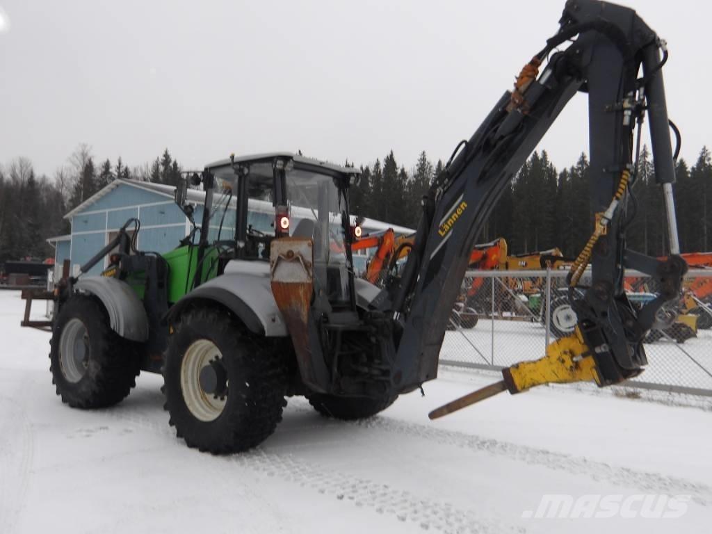 Lännen 8600I Товарач със заден ексватор