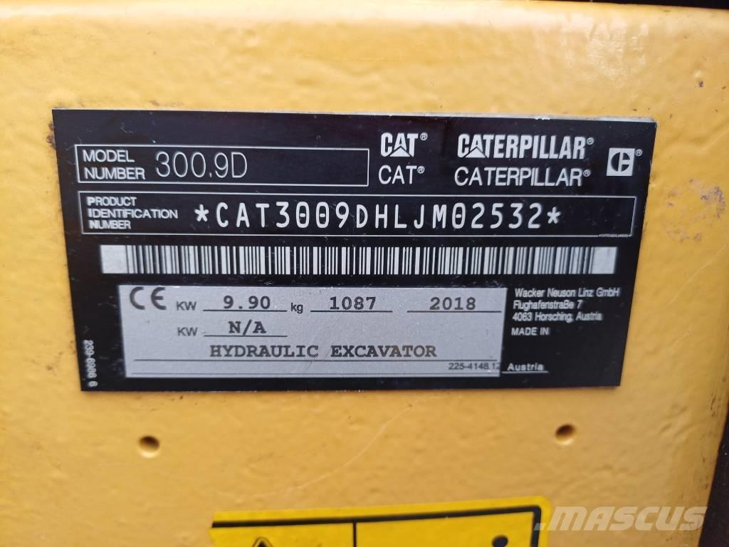 CAT 300.9D Мини екскаватори < 7 т