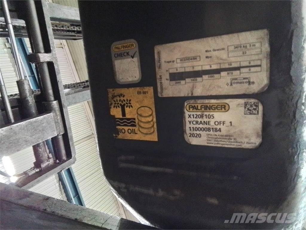 Palfinger X120f105 Претоварващи кранове