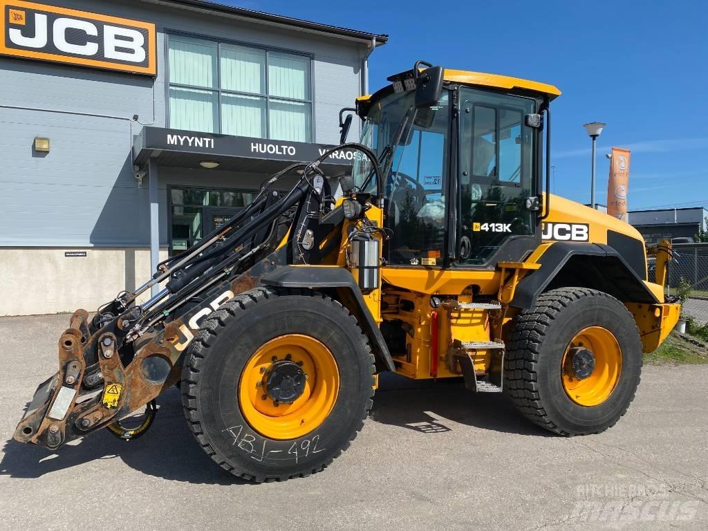 JCB 413 K T4F Колесни товарачи