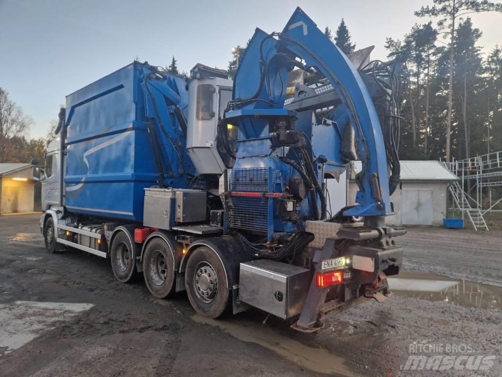 Scania R 580 LB Дробилки за клони
