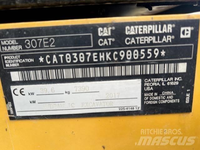 CAT 307E2 Средни екскаватори 7т - 12т