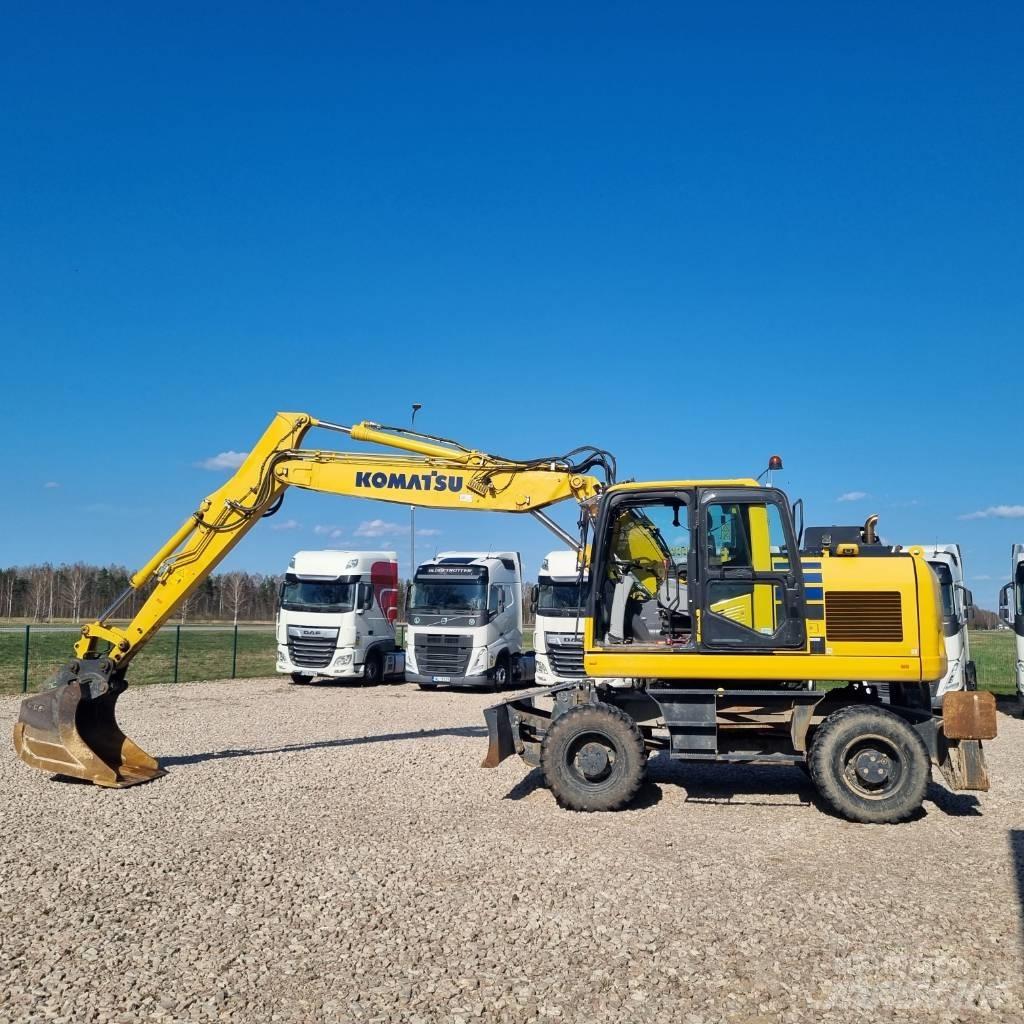 Komatsu PW160 - 11 Колесни екскаватори