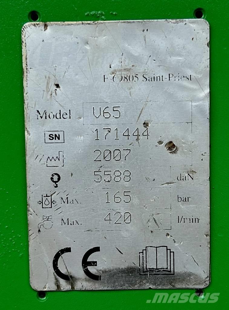 Montabert V 65 Чукове/Раздробители
