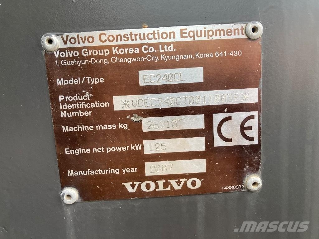 Volvo EC 240 C L Верижен екскаватор