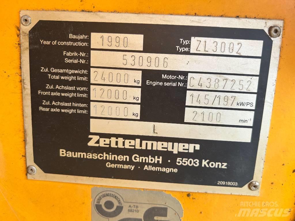 Zettelmeyer ZL 3002 Колесни товарачи