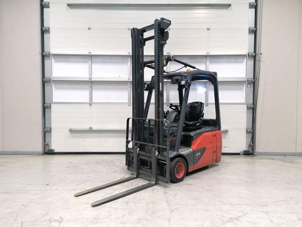 Linde E16-02 Електрически вилични кари-повдигачи