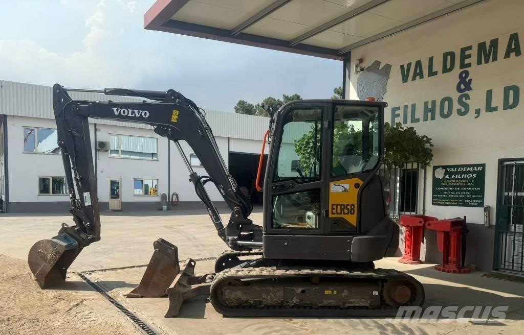 Volvo ECR 58 F Мини екскаватори < 7 т
