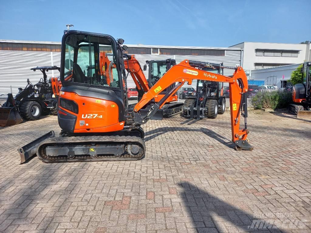 Kubota U 27-4 Мини екскаватори < 7 т