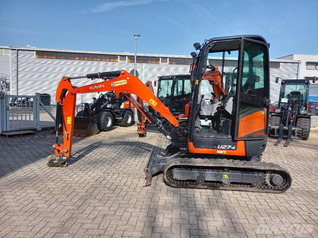 Kubota U 27-4 Мини екскаватори < 7 т