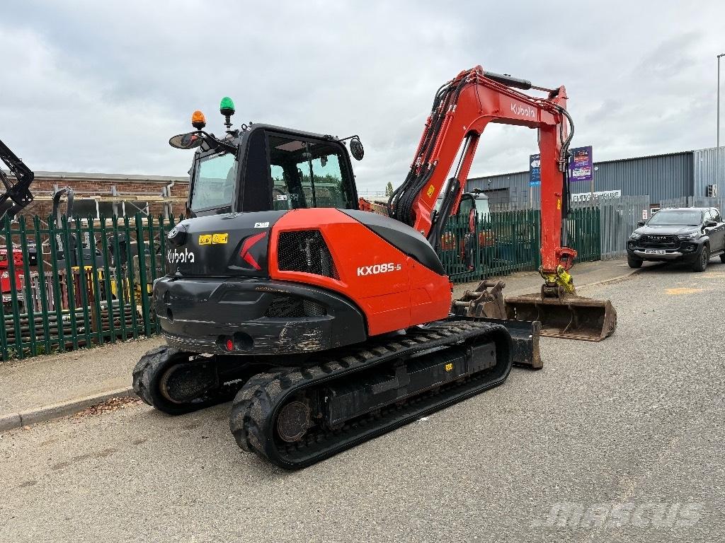 Kubota KX 085-5 Средни екскаватори 7т - 12т