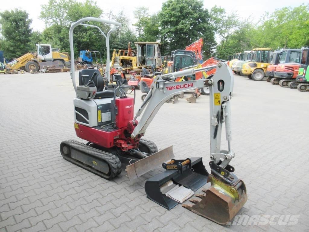Takeuchi TB 210 R Мини екскаватори < 7 т