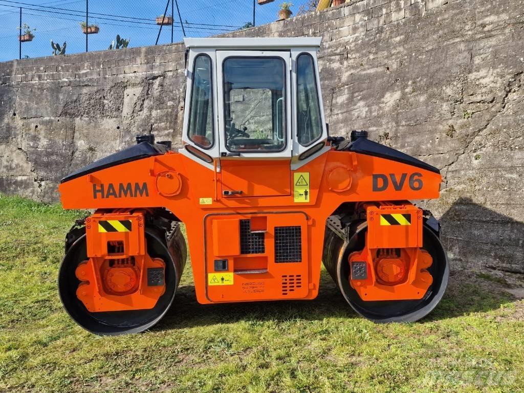Hamm DV 6 Двойни барабанни ролки

