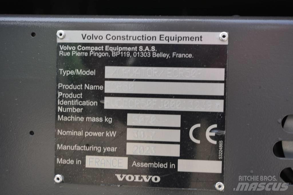 Volvo ECR 50 F Мини екскаватори < 7 т