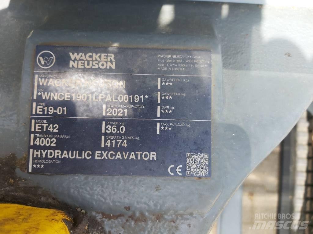 Wacker Neuson ET42 Верижен екскаватор