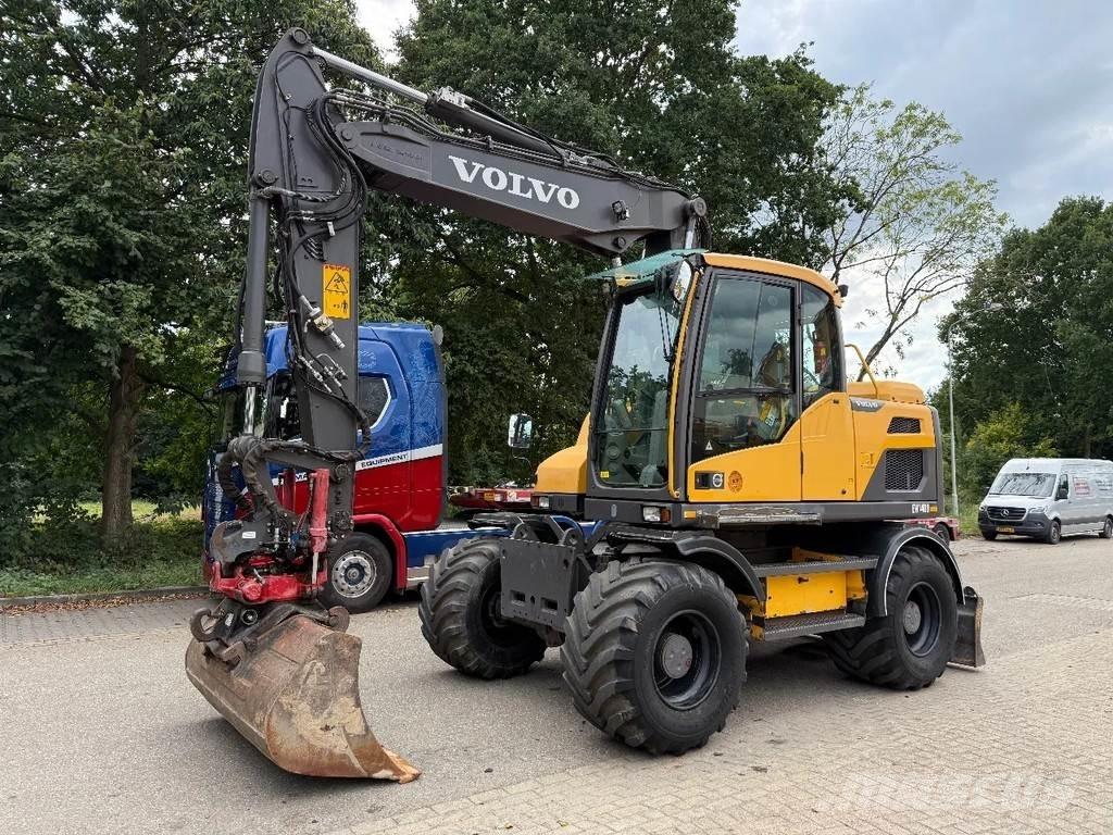 Volvo EW140D Колесни екскаватори