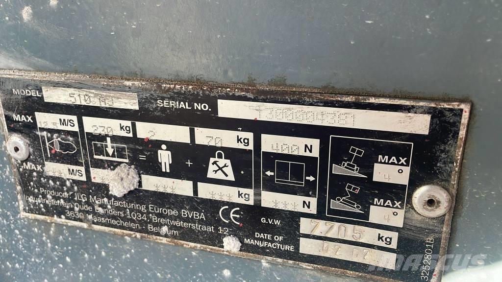 JLG 510 AJ Съчленени стрелови подемници