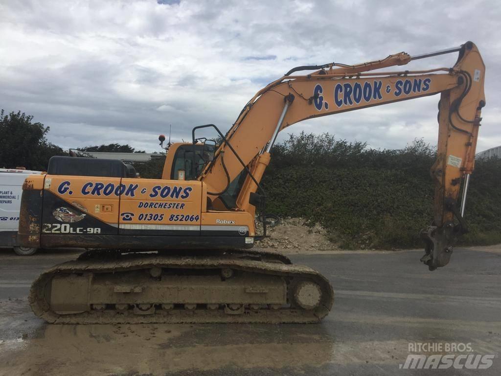 Hyundai Robex 220 LC Верижен екскаватор