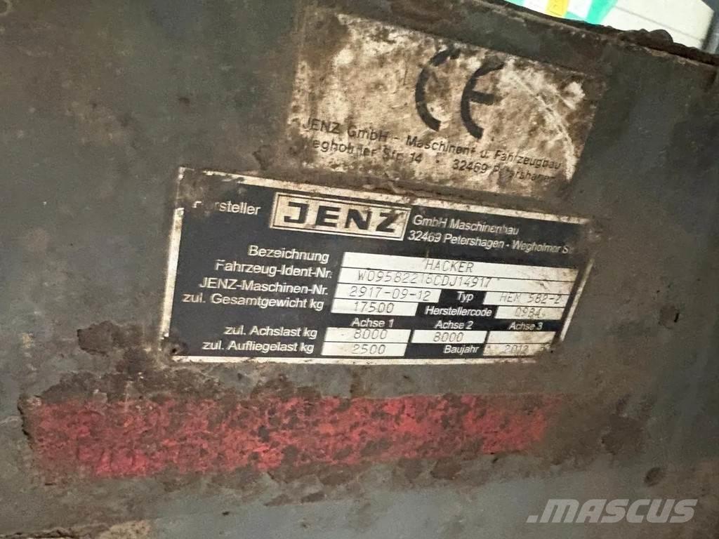 JENZ HEM 582Z Дробилки за клони